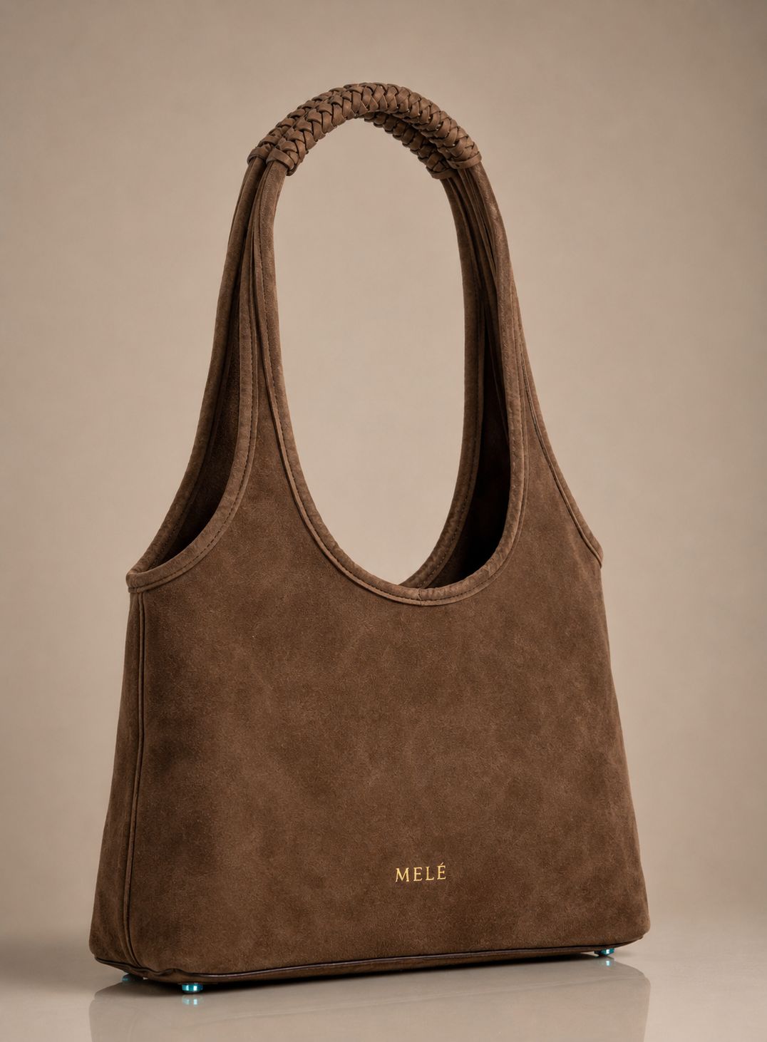 MELÉ CACAO SUEDE TOTE